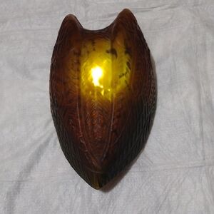 Vintage duck lamp glass shade - rare find